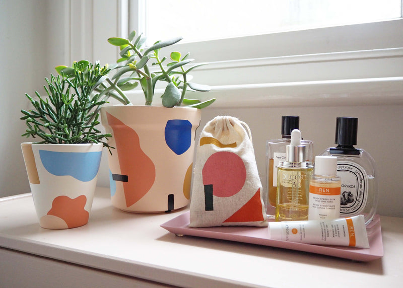 DIY: Modern Scented Pouch