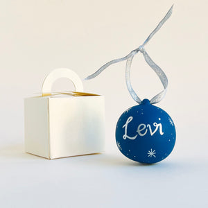 Personalised Shining Star Baubles