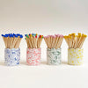 Splatter Match Stick Holders - Choose Your Colours