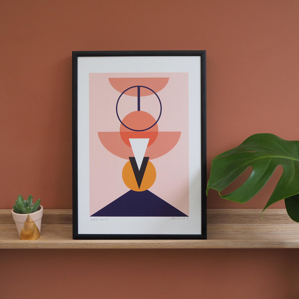 Abstract No. 2 A4 Print