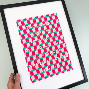Adore Men - Mary Poppins A4 print