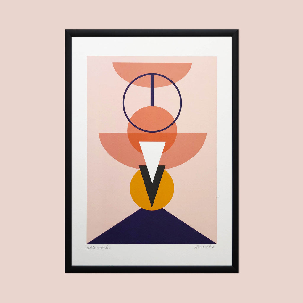 Abstract No. 2 A4 Print