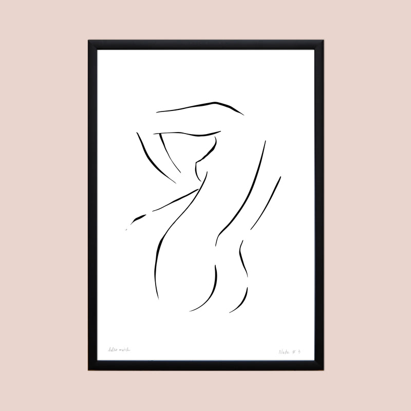 Nude No. 3 Art Print