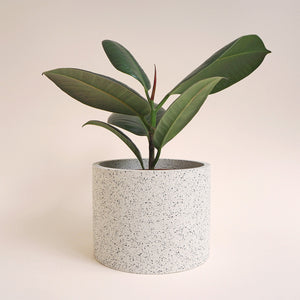 Large Granite Jesmonite Pot