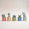Mini Stripy Pot - Choose Your Colours