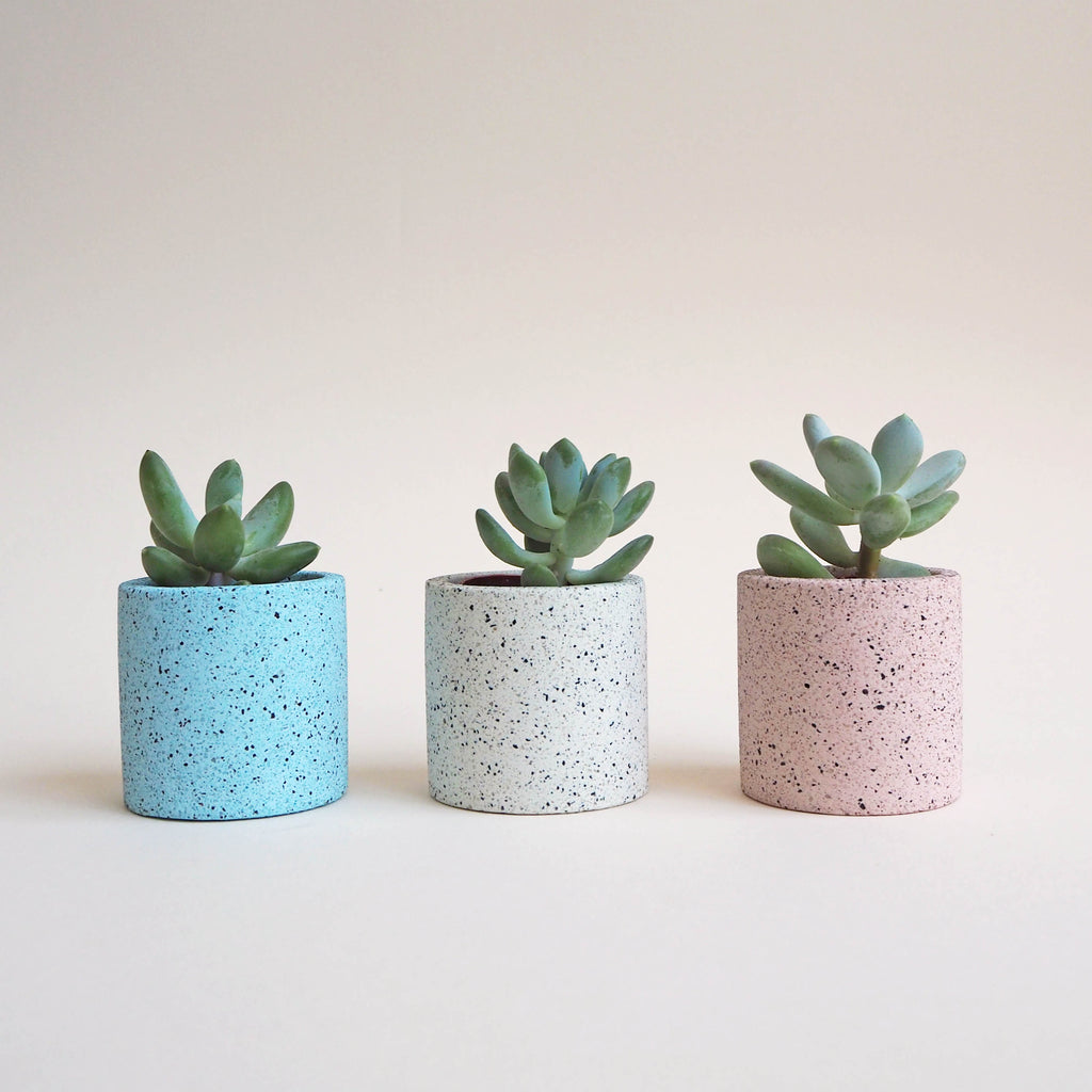 Mini Speckled Pot / Tea Light Holder