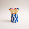 Squiggles Match Stick Holders - Choose Your Colours