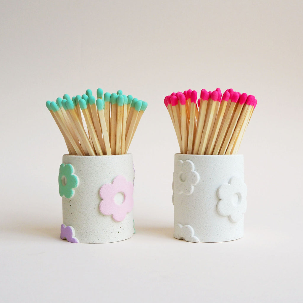 Petal Match Stick Holders