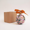Large Hand Painted Floral Baubles