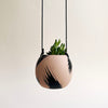Round Brush Strokes Hanging Planters