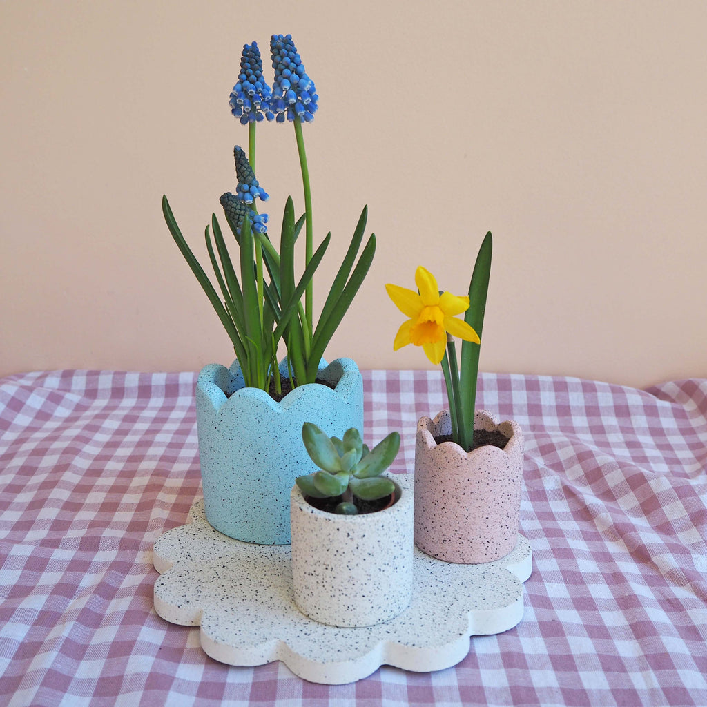 Mini Speckled Pot / Tea Light Holder
