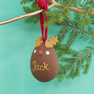 Christmas Characters Personalised ceramic baubles