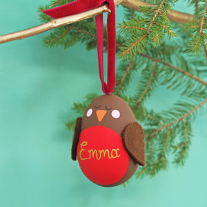 Christmas Characters Personalised ceramic baubles