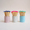 Scalloped Match Stick Holders