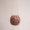 Leopard Print Round Hanging Planters
