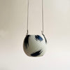Round Brush Strokes Hanging Planters